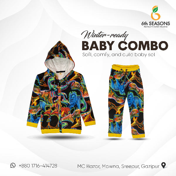  Winter-Ready Baby Combo - Blue - 3-4 y